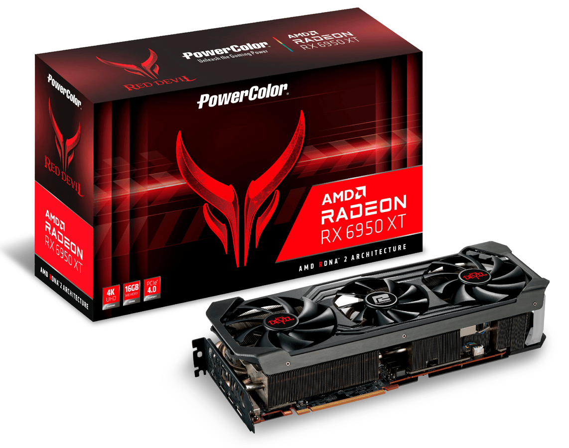 PowerColor Radeon RX 6950 XT Red Devil 16 GB GDDR6, HDMI/3xDP