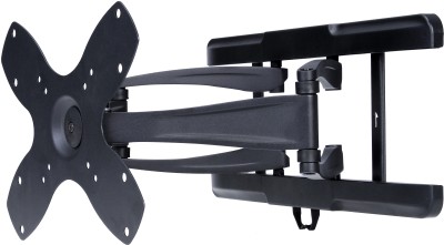 EPZI väggfäste för TV/monitor, max 25kg, VESA 75x75/100x100/200x100/200x200, tiltbar 30°, roterbar 100°, aluminium, svart