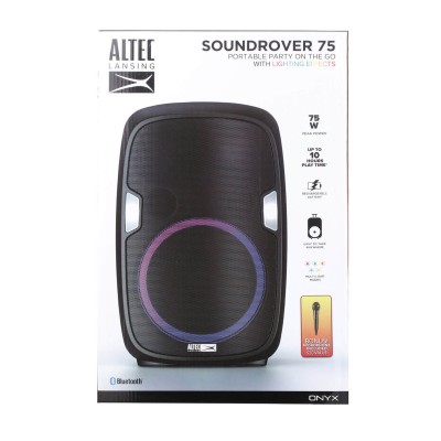 Altec Lansing IMT8100 Soundrover75 Partyspeaker, 75W, inkl. mikrofon