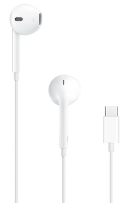 Apple EarPods - Hörlurar med mikrofon - öronknopp - kabelansluten - USB-C