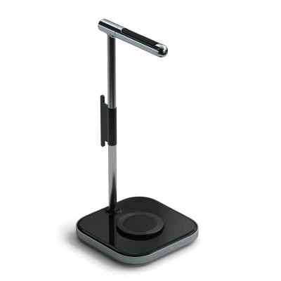 Satechi 2-in-1 Headphone Stand With Wireless Charger - Svart#2