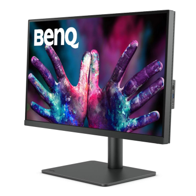 27" BenQ PD2705U, IPS 3840x2160/4k, 5 ms, HDR10, höjdjusterbar, pivot, HDMI/DP/USB-C 65W, högtalare, DualView, KVM, Hotkey Puck G2#2