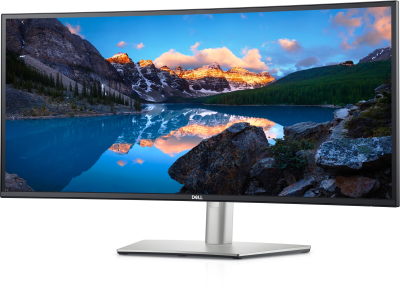 34.1" Dell C3422WE, Curved IPS 3440x1440, 5 ms, höjdjusterbar, HDMI/DP/USB-C 90W, USB 3.2-hubb, högtalare, webbkamera