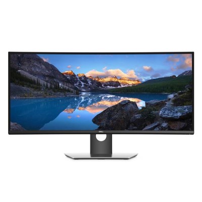 34" Dell U3419W, Curved IPS 3440x1440, 5 ms, 2xHDMI/DP/USB-C, högtalare