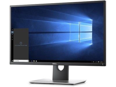 23.8" Dell P2417H IPS LED, 1920x1080, 6 ms, 4M:1, höjdjusterbar, pivot, USB 3.0-hubb, VGA/DP, USB-hub - Svart#1