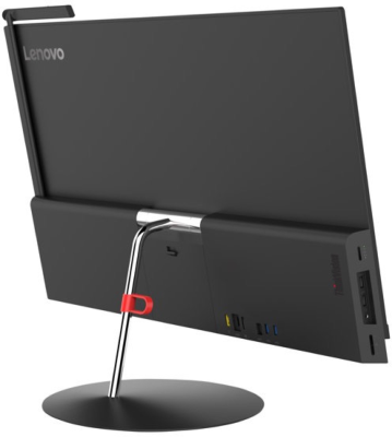 27" Lenovo ThinkVision X1 IPS LED, 4K/3840x2160, 6 ms, 1300:1, USB 3.0-hub, webbkamera, högtalare, HDMI/DP#2