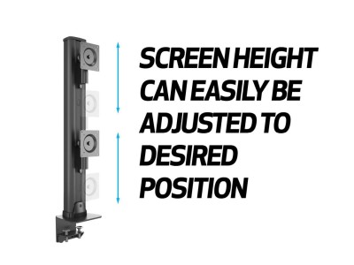 Multibrackets M VESA Deskmount HD Dual Vertical Widescreen 32" - 50"#8