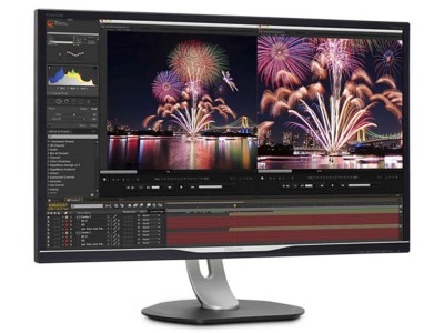 31.5" Philips 328P6VUBREB, VA 3840x2160, 4 ms, höjdjusterbar, pivot, 2xHDMI/DP/USB-C 60W, USB-hubb, högtalare#1