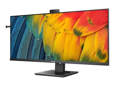 40" Philips 40B1U5601H, IPS 3440x1440, 4 ms, 120Hz, HDR10, höjdjusterbar, 2xHDMI/DP/USB-C 100W, USB 3.2-hubb, högtalare, webbkamera#3