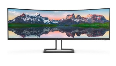 48.8" Philips 498P9Z/00, Curved VA 5120x1440, 4 ms, 165Hz, HDR400, 1800R, höjdjusterbar, 3xHDMI/DP, högtalare, USB 3.2-hubb#1