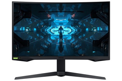 27" Samsung C27G75TQSP Odyssey G7, Curved VA QLED 2560x1440, 1 ms, 240Hz G-Sync, 1000R, HDR600, höjdjusterbar, pivot, HDMI/2xDP, USB 3.0-hubb