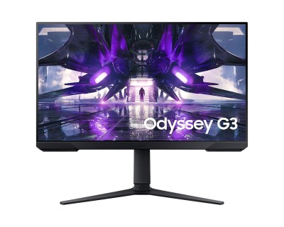 27" Samsung Odyssey G3 LS27AG304NRXEN, VA 1920x1080, 1 ms, 144Hz FreeSync Premium, höjdjusterbar, pivot, HDMI/DP