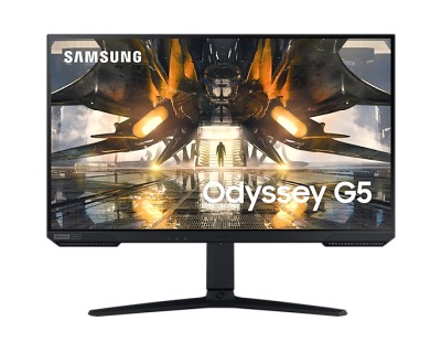 27" Samsung Odyssey G5 S27AG520, IPS 2560x1440, 1 ms, 165Hz G-Sync, DisplayHDR 400, höjdjusterbar, pivot, HDMI/DP, högtalare#1