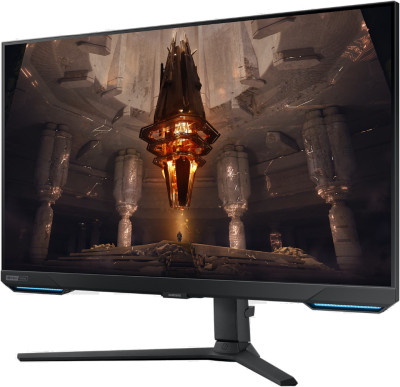 32" Samsung Odyssey G7 Smart 32BG700, IPS 4K/3840x2160, 1 ms, 144Hz G-Sync, höjdjusterbar, pivot, 2xHDMI/DP, LAN/WiFi/Bluetooth, högtalare, USB 3.2-hubb, fjärrkontroll#2