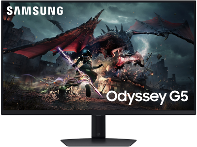 32" Samsung LS32DG500EUXEN, IPS 2560x1440, 1 ms, 180Hz FreeSync, höjdjusterbar, pivot, HDMI/DP#1