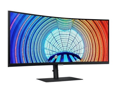 34" Samsung S34A650, Curved VA 3440x1440, 5 ms, 100Hz FreeSync, 1000R, höjdjusterbar, HDMI/DP/USB-C 90W, USB 3.2-hubb#2