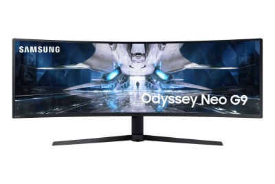 49" Samsung S49AG950 Odyssey Neo G9, Curved VA QLED 5120x1440, 1 ms, 240Hz, 1000R, HDR10+, höjdjusterbar, 2xHDMI/DP, USB 3.1-hubb#1