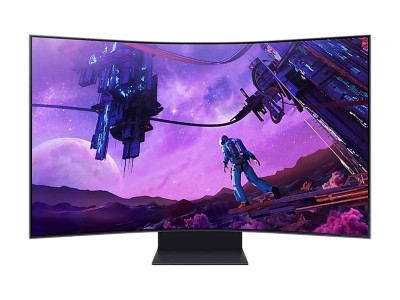 55" Samsung Odyssey ARK S55BG97, Curved 1000R Mini LED 4K/UHD 3840x2160, 1 ms, 165Hz FreeSync Premium Pro, HDR2000, höjdjusterbar, HDMI/2xDP, högtalare, USB 2.0-hubb#2