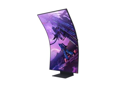55" Samsung Odyssey ARK S55BG97, Curved 1000R Mini LED 4K/UHD 3840x2160, 1 ms, 165Hz FreeSync Premium Pro, HDR2000, höjdjusterbar, HDMI/2xDP, högtalare, USB 2.0-hubb#5