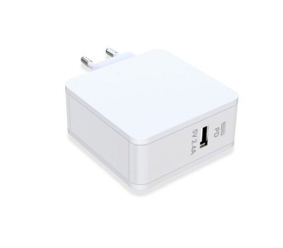 CoreParts USB-C Charger for Apple 90W 5V 2.4A-20V4.5A White