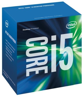 Intel Core i5-7600K Quad (91W), 3,8 GHz (4,2 GHz Turbo), LGA1151, HD Graphics 630, 6 MB cache, Kaby Lake, boxad utan fläkt
