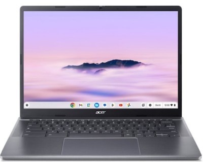 Acer Chromebook Plus 514, 14" Full HD+ IPS matt, AMD Ryzen 3 7320C, 8 GB, 128 GB SSD, WiFi 6E, Chrome OS