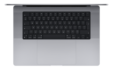 Apple MacBook Pro 16 tum, M1 Max 10-Core CPU 24-Core GPU, 64 GB minne, 1 TB SSD - Rymdgrå#2