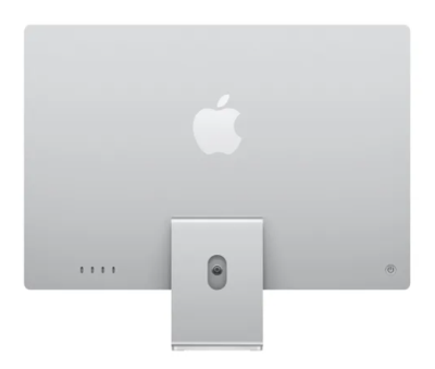 Apple iMac 24", Apple M4 10-Core CPU 10-Core GPU, 24 GB, 1 TB SSD, svenskt tangentbord med numerisk del - Silver#2