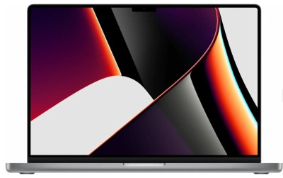 Apple CTO MacBook Pro M1 MAX 16", M1 Max,16" 3456 x 2234,1 TB, 10-kärnor, 64 GB, Apple M1 Max 32-core, Rymdgrå
