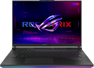 Asus ROG Strix Scar 18 G834JYR-R6129X, 18" QHD+ Mini-LED matt 240Hz G-Sync, Intel Core i9-14900HX, 32 GB, 1 TB PCIe SSD, GeForce RTX4090, WiFi 6E, bakbelyst RGB-tangentbord, Win11 Pro