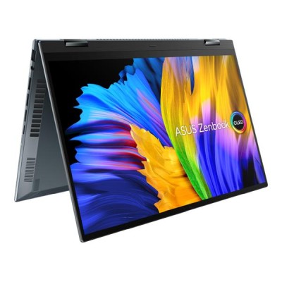 Asus Zenbook Flip UP5401EA-KN094X, 14" 4K/UHD+ OLED touch, Intel Core i7-1165G7, 16 GB, 1 TB PCIe SSD, WiFi 6, bakbelyst tangentbord, NumberPad 2.0, Win11 Pro