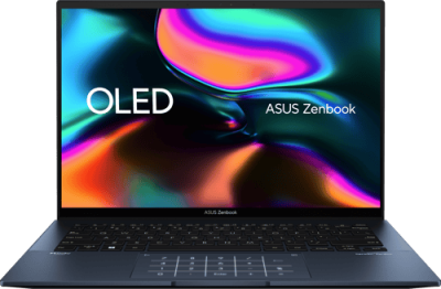 Asus Zenbook 14 OLED UX3402VA-PURE14, 14" 2.8K OLED 90Hz, Intel Core i5-13500H, 16 GB, 512 GB PCIe SSD, WiFi 6E, bakbelyst tangentbord, Win11