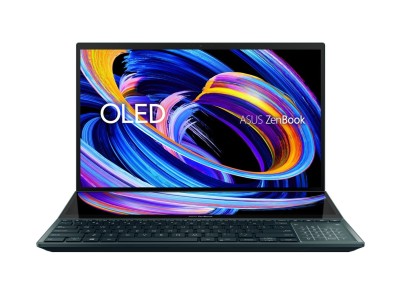 Asus Zenbook Pro Duo UX582LR-H2018R, 15.6" 4K/UHD OLED touch, Intel Core i7-10870H, 32 GB, 1 TB PCIe SSD, GeForce RTX3070, WiFi 6, bakbelyst tangentbord, ScreenPad+, Win10 Pro#1