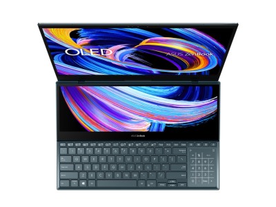 Asus Zenbook Pro Duo UX582LR-H2018R, 15.6" 4K/UHD OLED touch, Intel Core i7-10870H, 32 GB, 1 TB PCIe SSD, GeForce RTX3070, WiFi 6, bakbelyst tangentbord, ScreenPad+, Win10 Pro#4
