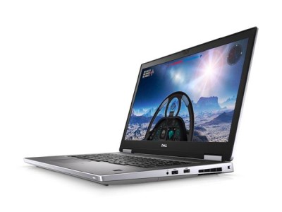 Dell Precision 7740, 17.3" Full HD IPS matt, Intel Core i7-9850H, 16 GB, 512 GB PCIe SSD, Quadro RTX3000, WiFi 6, bakbelyst tangentbord, Win10 Pro, 3 års ProSupport