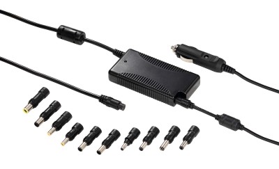 DC-adapter HAMA Notebook Universal Bil 90W, 10 st adaptrar#1