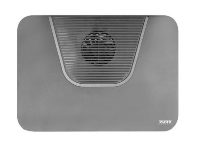 Kylplatta PORT Designs Desk & Laptop Cooling Stand, 1 fläkt, USB - Mörkgrå#1