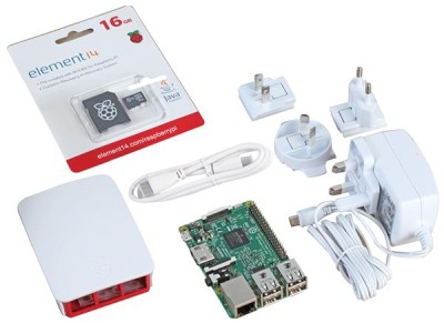 Raspberry Pi 3 Official Starter Kit - White U:Create