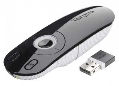 Targus Wireless Presentation Remote, laserpekare, USB nano-mottagare