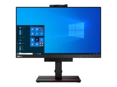 Lenovo ThinkCentre Tiny-in-One 24 - Gen 4 - LED-skärm - 24" (23.8" visbar) - 1920 x 1080 Full HD (1080p) - 250 cd/m² - 1000:1 - 4 ms - DisplayPort - högtalare - svart