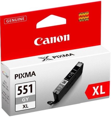 Canon CLI-551GY XL, Grå 11 ml