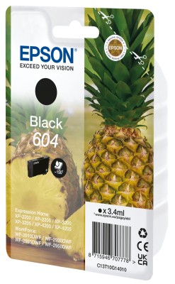 Epson 604 Svart, 150 sidor