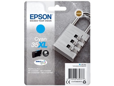 Epson 35XL Cyan, 1900 sidor