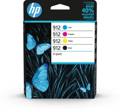 HP 912 CMYK Combo Pack, 4 st bläckpatroner