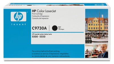 HP 645A Svart, Color LaserJet 5500/5550, 13000 sidor