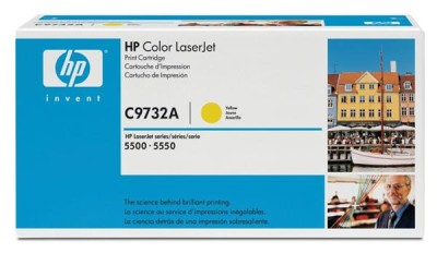 HP 645A Gul, Color LaserJet 5500/5550, 12000 sidor