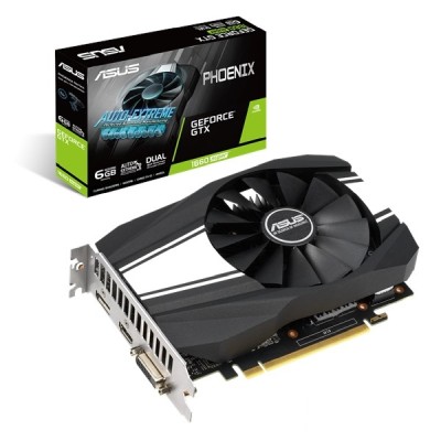 Asus GeForce GTX 1660 SUPER PHOENIX 6 GB GDDR6, DVI/HDMI/DP