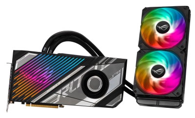 Asus GeForce RTX 3080 Ti ROG STRIX LC OC GAMING (LHR) 12 GB GDDR6X, 2xHDMI/3xDP, Aura Sync RGB