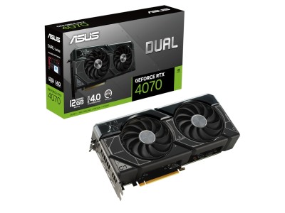 Asus GeForce RTX 4070 Dual 12 GB GDDR6X, HDMI/3xDP#1