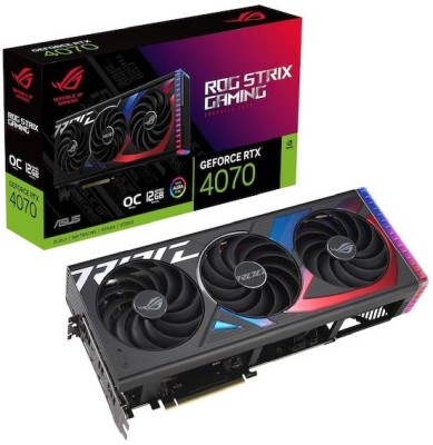 Asus GeForce RTX 4070 ROG Strix Super OC 12 GB GDDR6X, 2xHDMI/3xDP, Aura Sync RGB#1